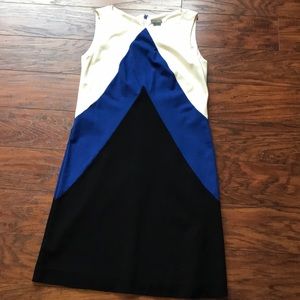 Ann Taylor Color Blocked Dress